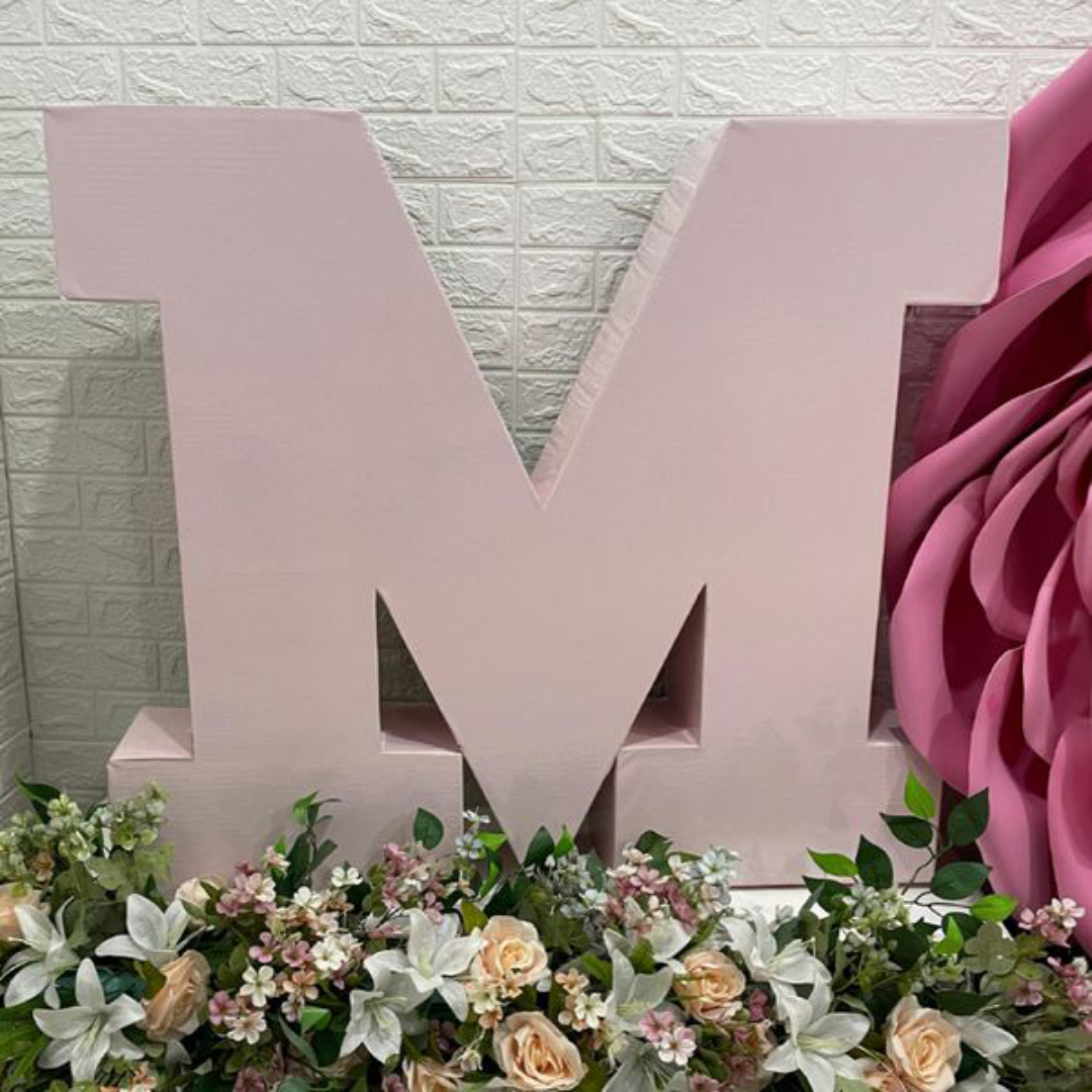 Moldes Letra M Decorativa