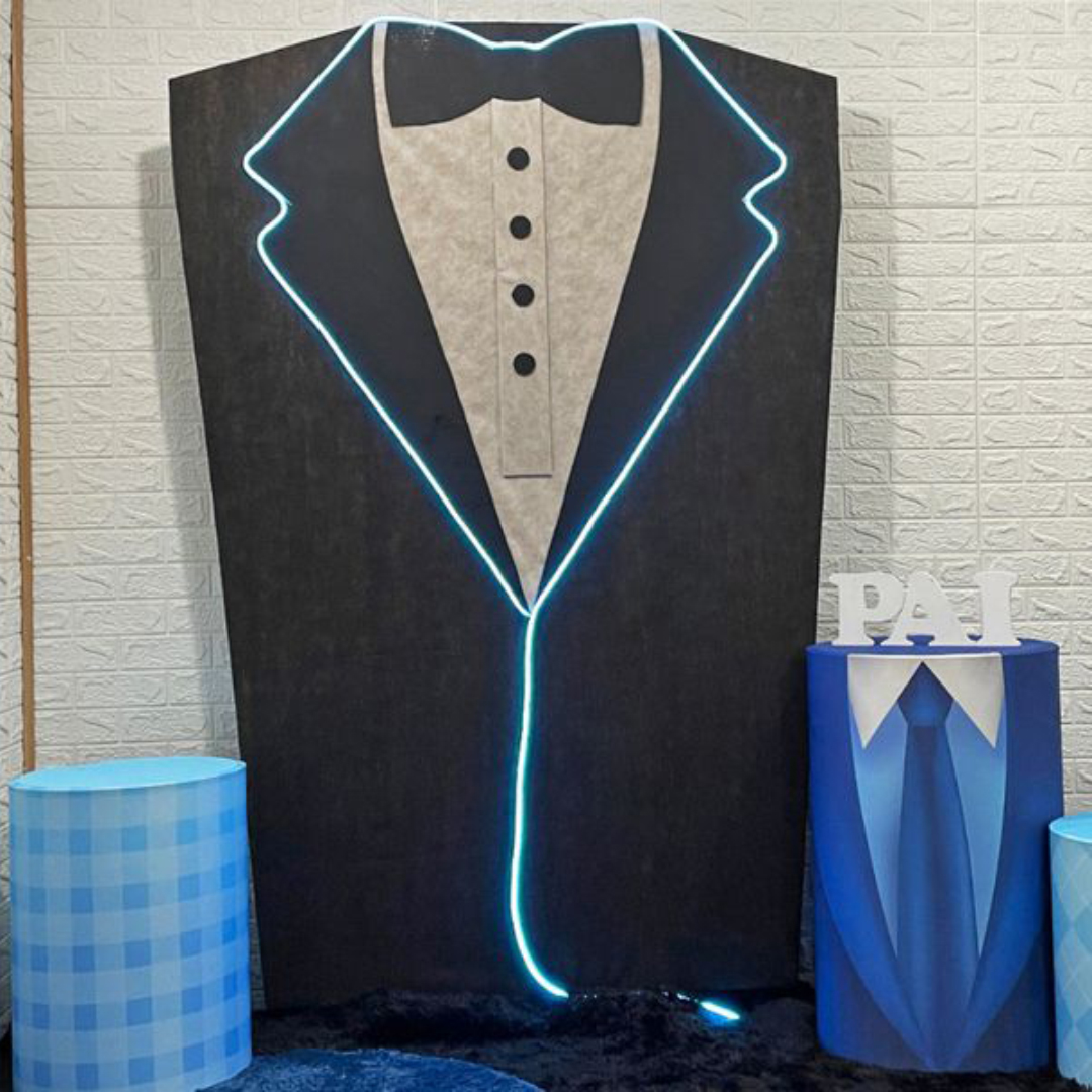 Moldes Terno e Gravata Decorativos