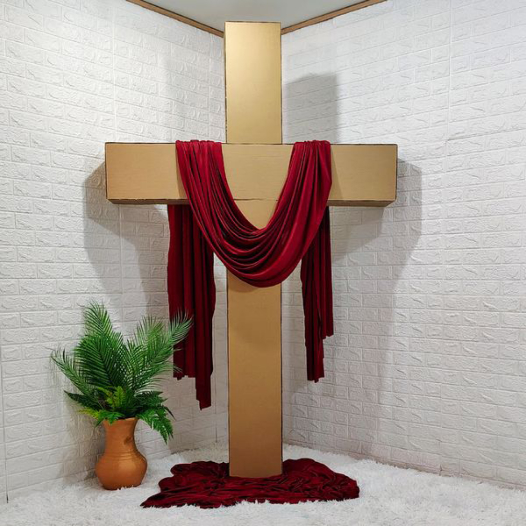 Moldes Cruz Grande Decorativa