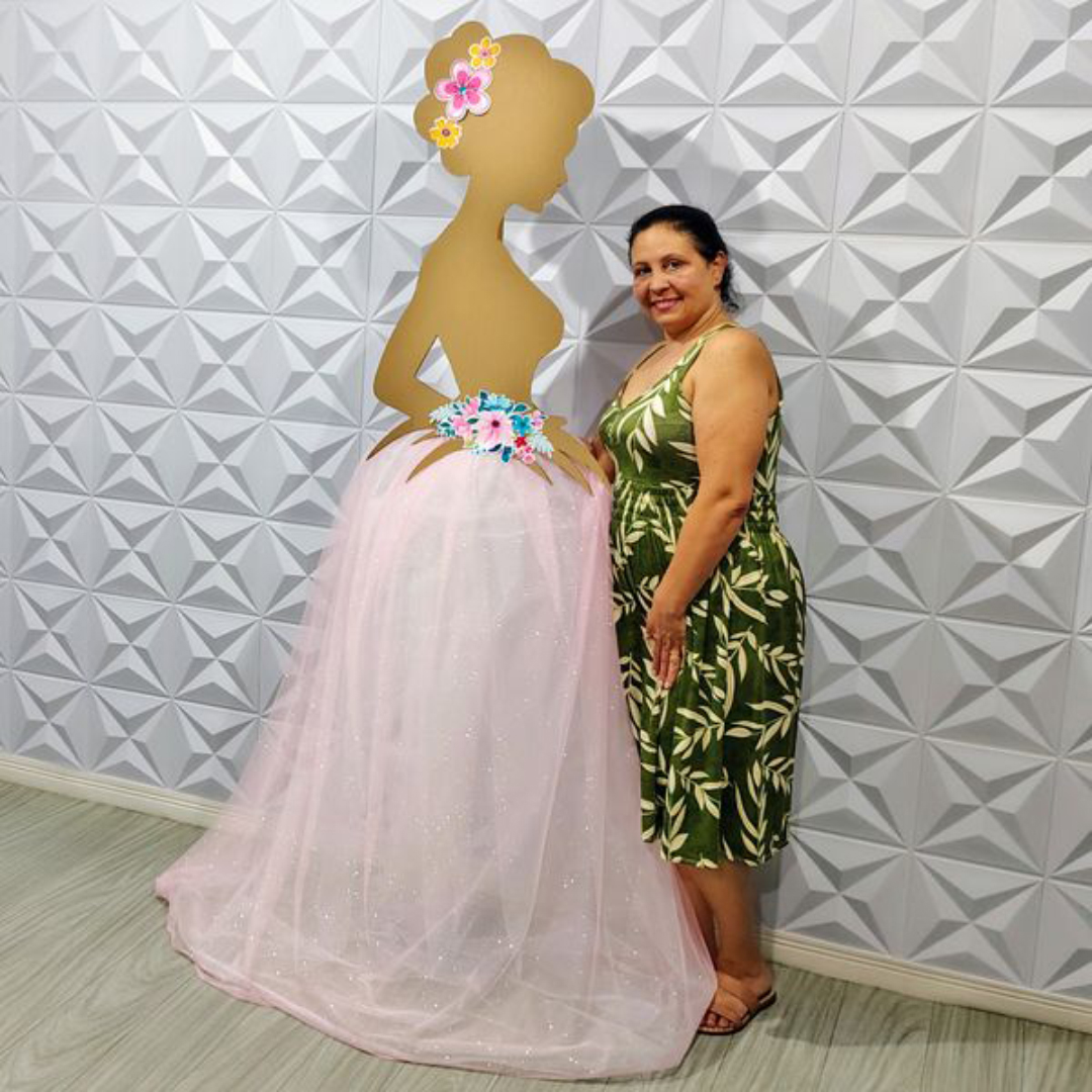 Moldes Silhueta Feminina Decorativa